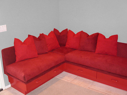 Custom Upholstered Booths